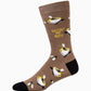 MENS GETTIN MY BUZZ BAMBOO SOCK