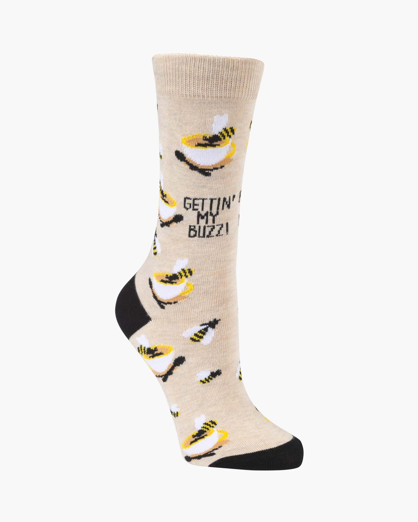 WOMENS GETTIN MY BUZZ BAMBOO SOCK