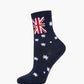 KIDS GO AUSSIE FLAG BAMBOO SOCK