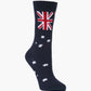 WOMENS GO AUSSIE FLAG BAMBOO SOCK