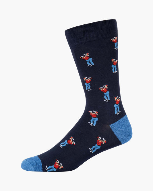 MENS COMFORT GOLFER BAMBOO SOCK