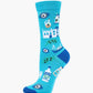 WOMENS GREEK ODYSSEY BAMBOO SOCK