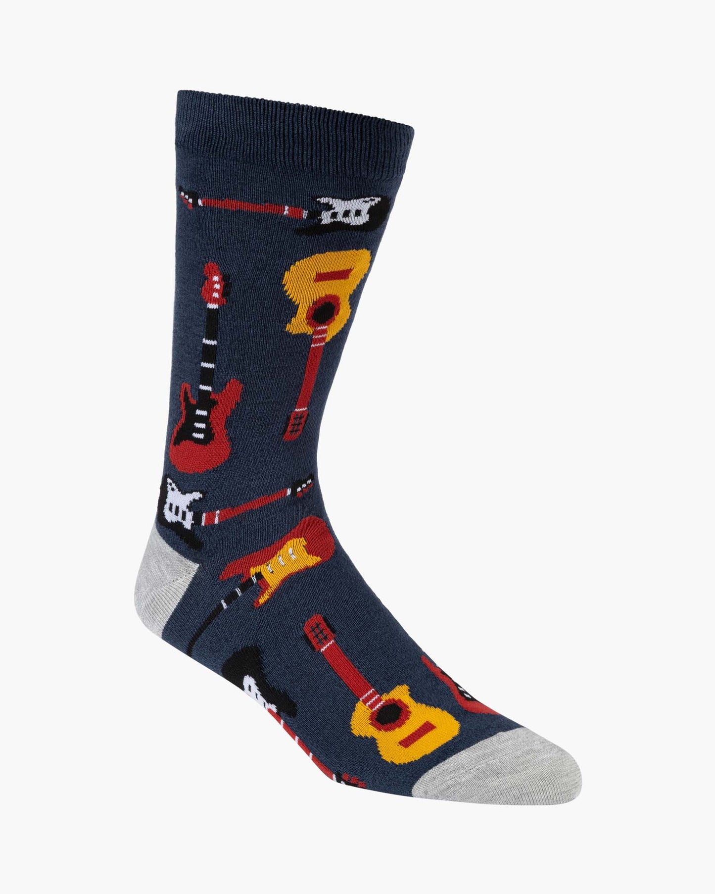 MENS GUITAR BAMBOO SOCK