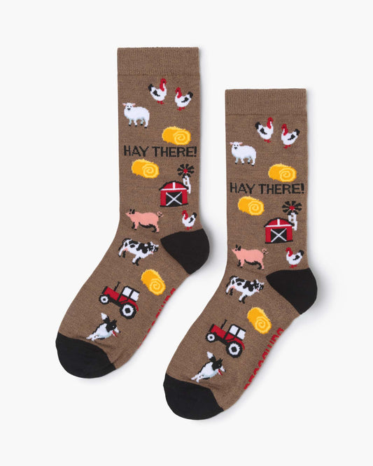 WOMENS HAY THERE BAMBOO SOCK