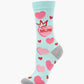 WOMENS HEARTS FOR MUM BAMBOO SOCK
