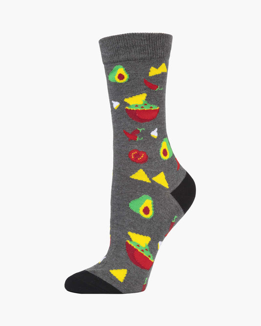 WOMENS HOLY GUACAMOLE BAMBOO SOCK