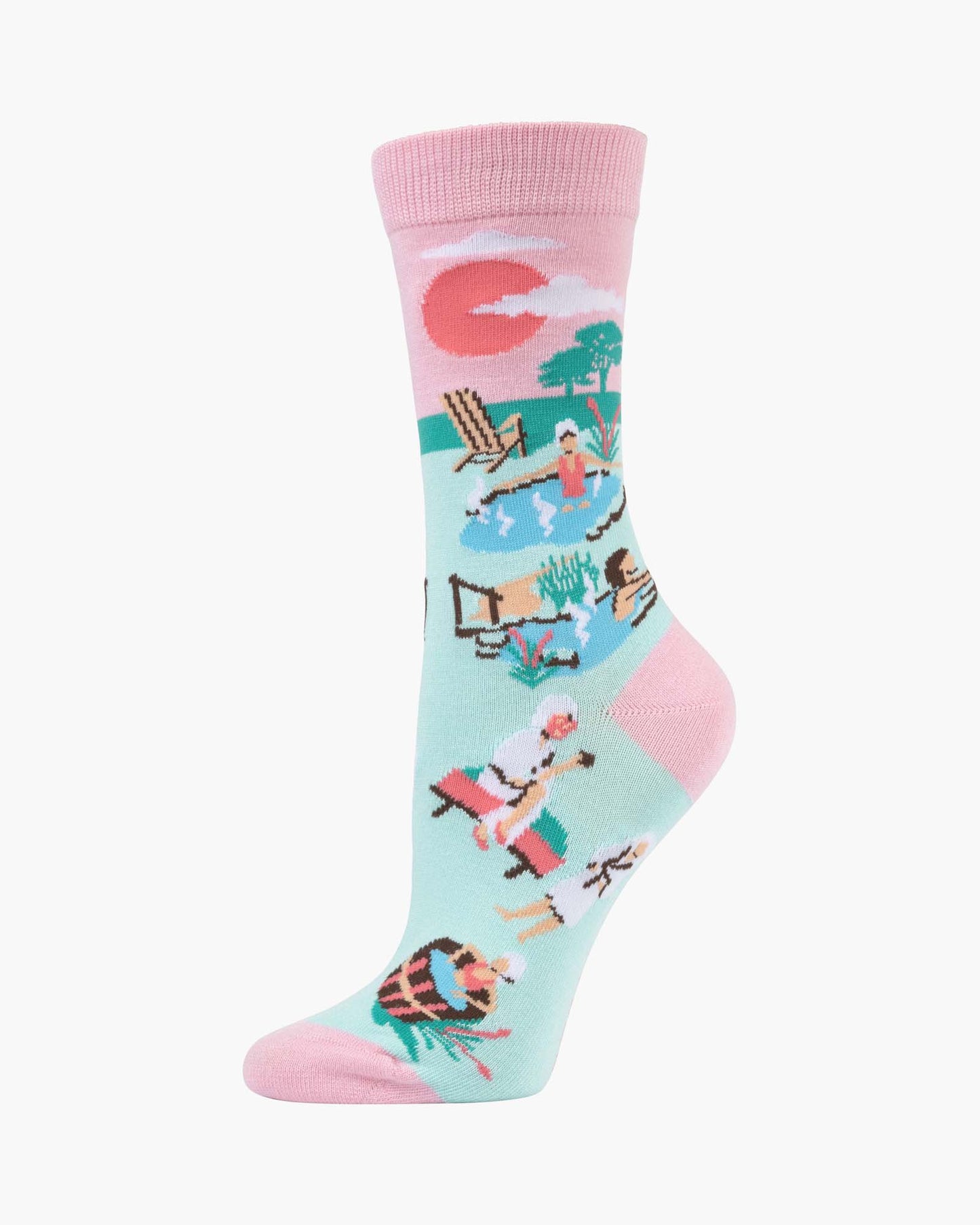 WOMENS HOT SPRINGS BAMBOO SOCK