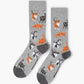 MENS HOUSE CATS BAMBOO SOCK
