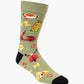 MENS ITALY SLICE BAMBOO SOCK