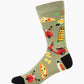 MENS ITALY SLICE BAMBOO SOCK