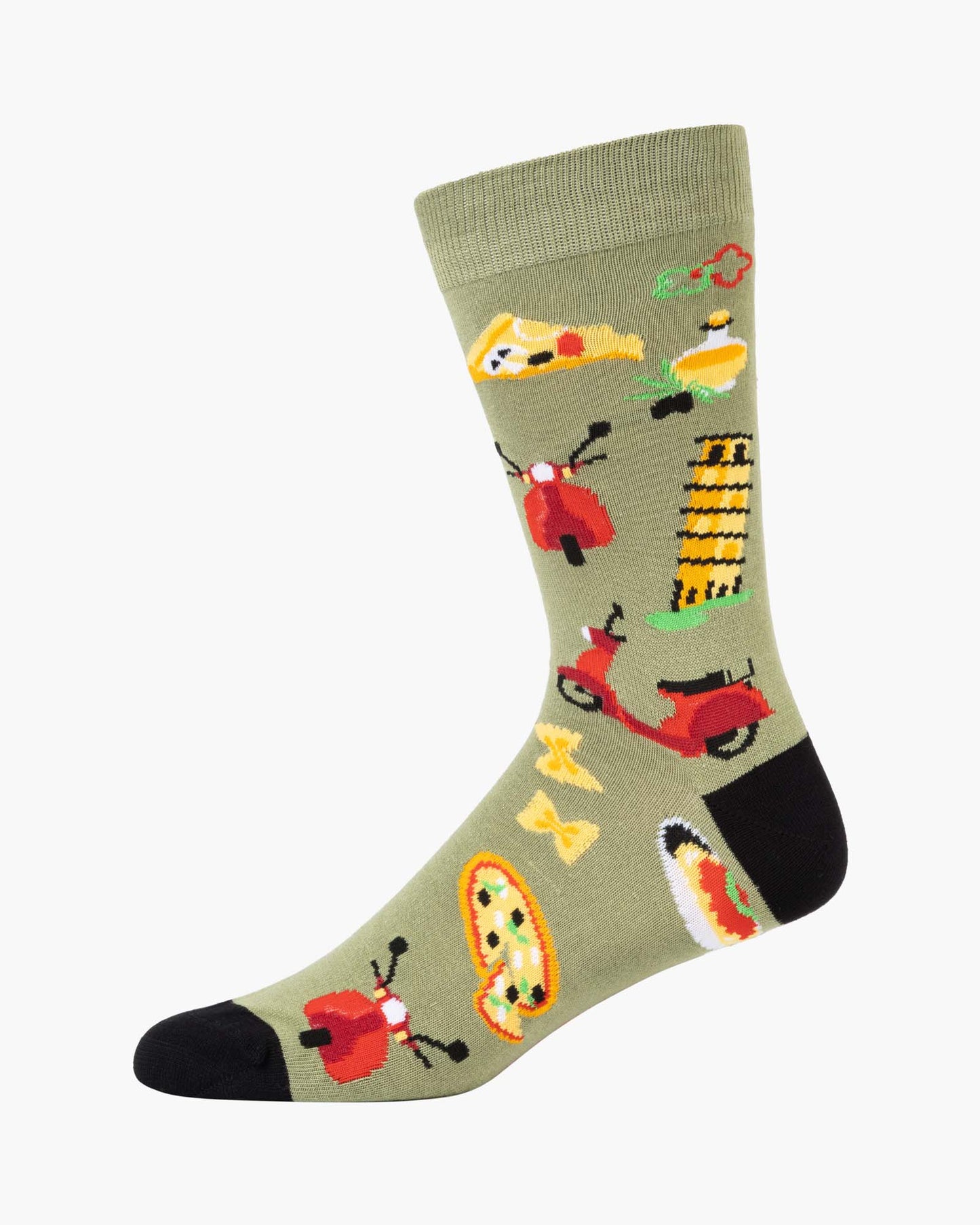 MENS ITALY SLICE BAMBOO SOCK