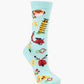 WOMENS ITALY SLICE BAMBOO SOCK