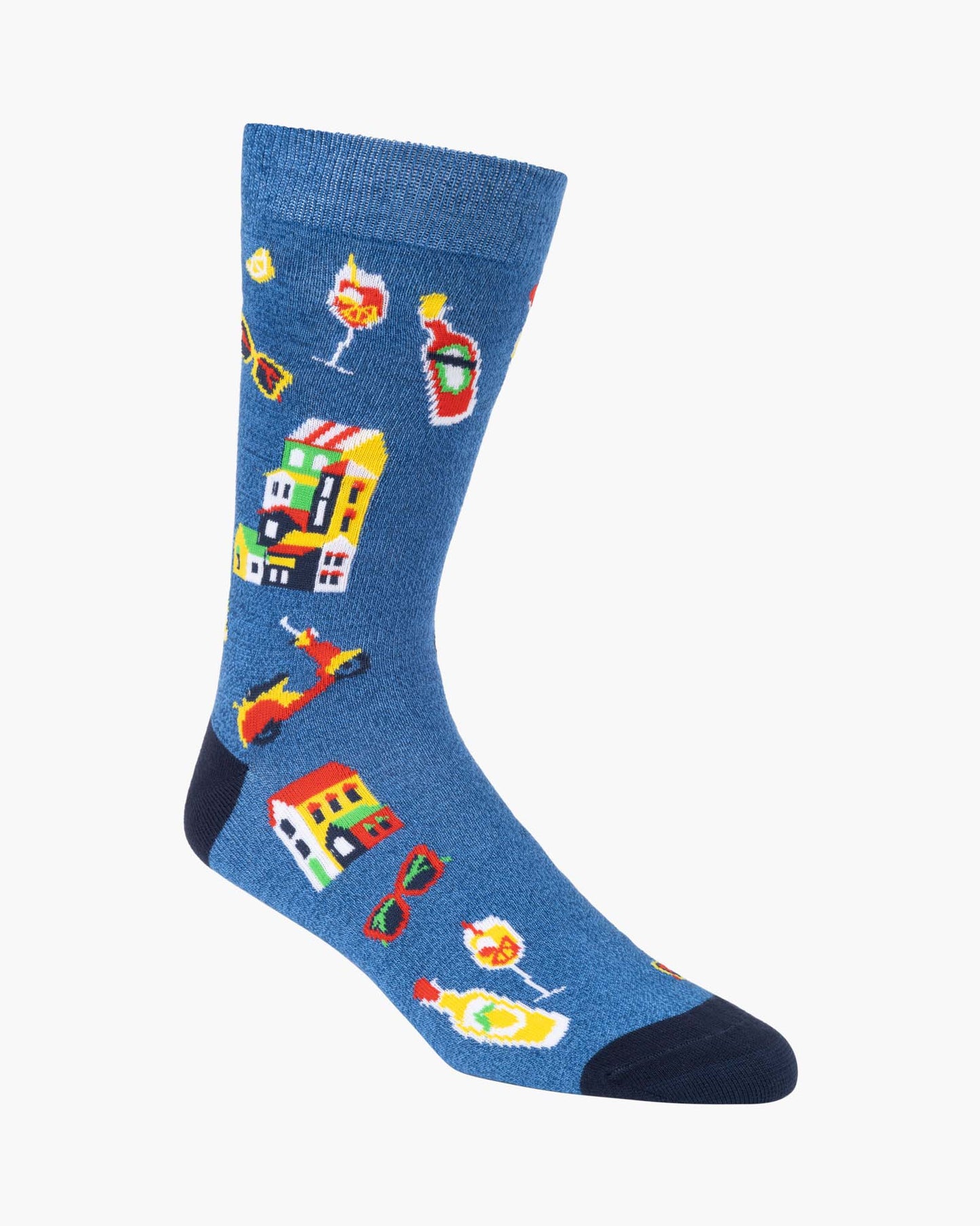 MENS ITALY SPRITZ BAMBOO SOCK