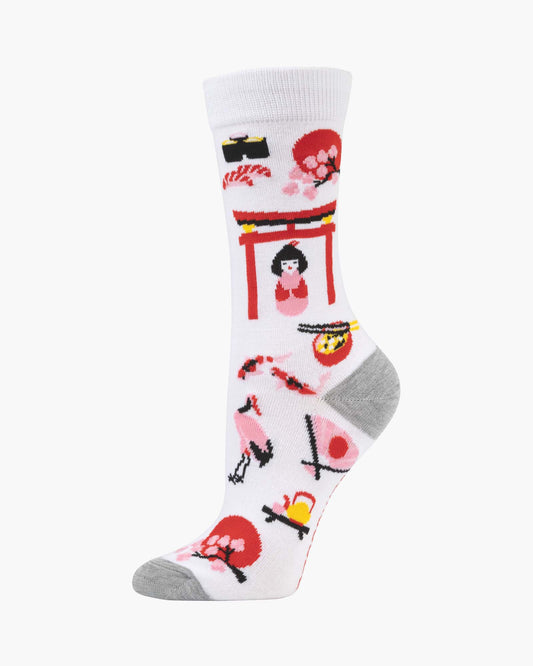 WOMENS JAPAN GRAND GEISHA BAMBOO SOCK