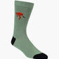 MENS JACQUARD KANGAROO BAMBOO SOCK