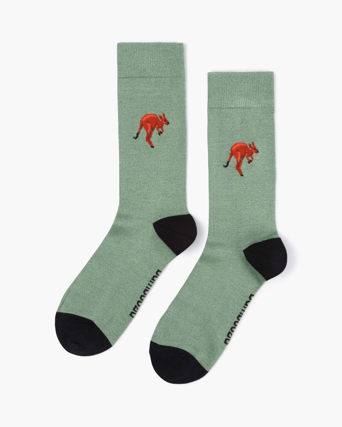 MENS JACQUARD KANGAROO BAMBOO SOCK