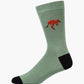 MENS JACQUARD KANGAROO BAMBOO SOCK