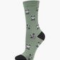 WOMENS COMFORT KOALA BAMBOO SOCK