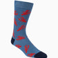 MENS LOBSTER BAMBOO SOCK