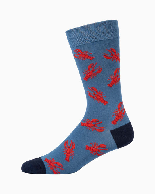 MENS LOBSTER BAMBOO SOCK