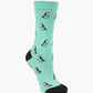 WOMENS COMFORT PENGUIN BAMBOO SOCK
