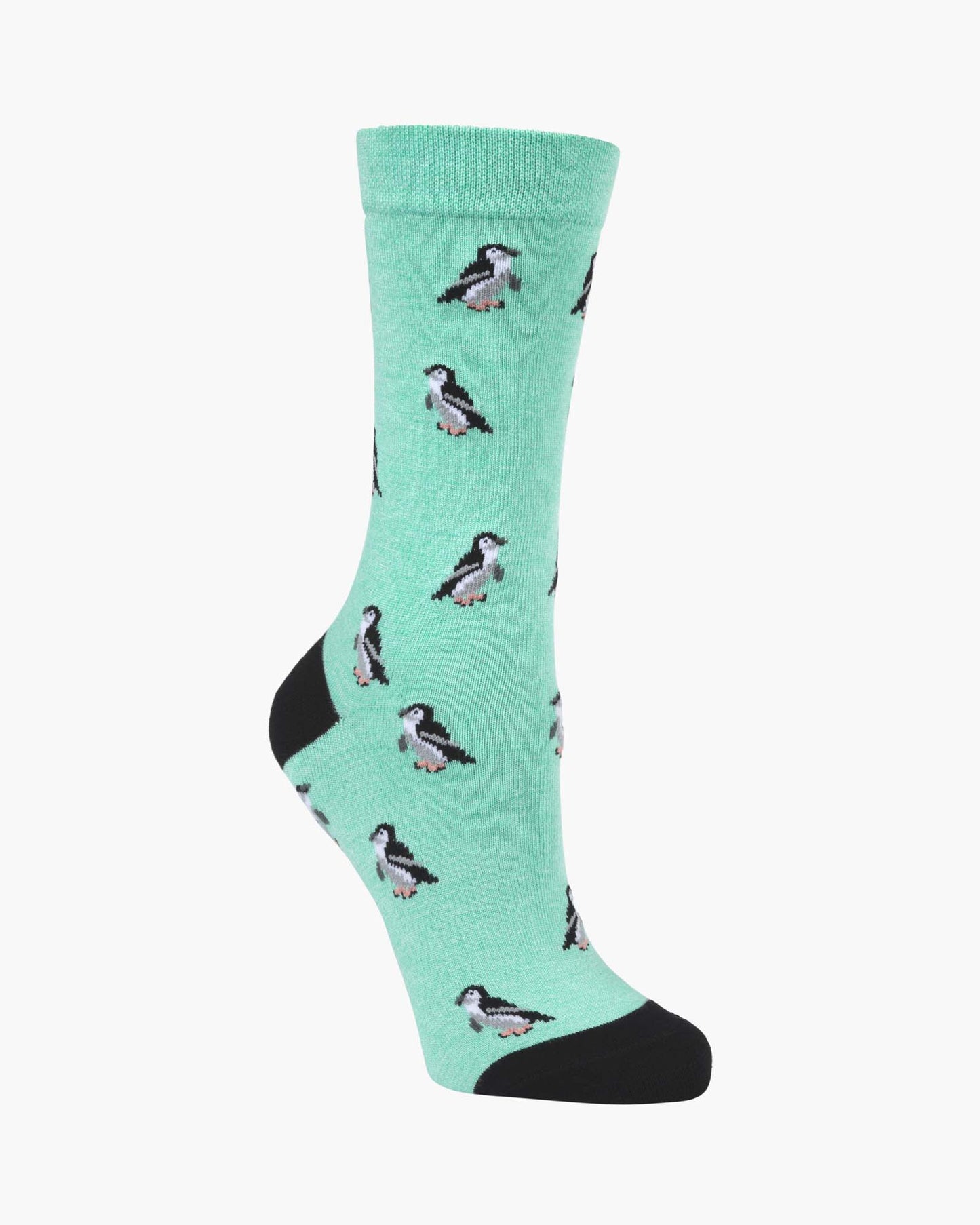 WOMENS COMFORT PENGUIN BAMBOO SOCK