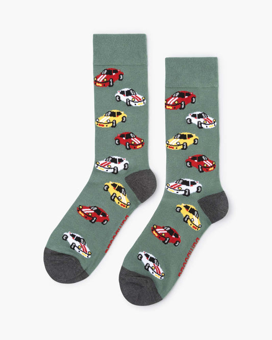 MENS POSH CAR BAMBOO SOCK