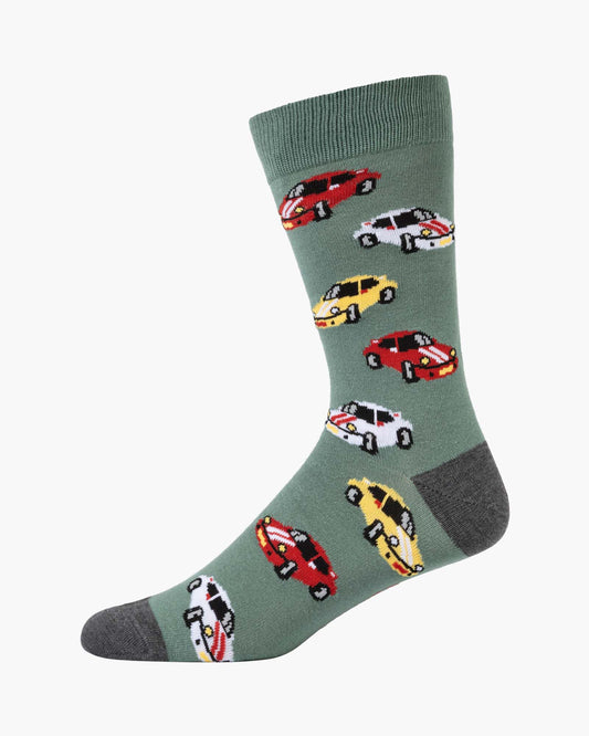MENS POSH CAR BAMBOO SOCK