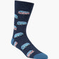 MENS RETRO BABY BAMBOO SOCK