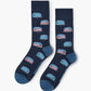 MENS RETRO BABY BAMBOO SOCK
