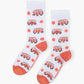 WOMENS RETRO BABY BAMBOO SOCK