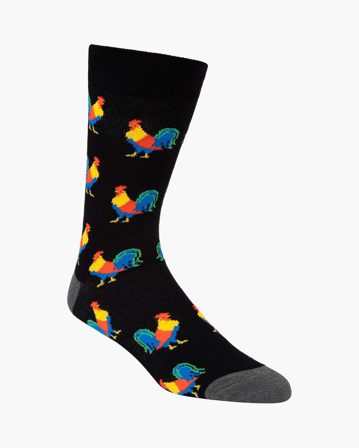 MENS GOOD LOOKING ROOSTER BAMBOO SOCK