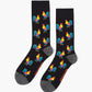 MENS GOOD LOOKING ROOSTER BAMBOO SOCK