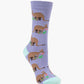 WOMENS ROO & MINI BAMBOO SOCK