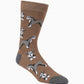 MENS SCHNAUZER BAMBOO SOCK