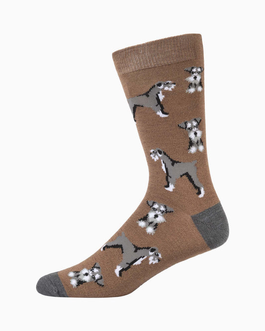 MENS SCHNAUZER BAMBOO SOCK