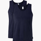 two pack Navy blue singlets