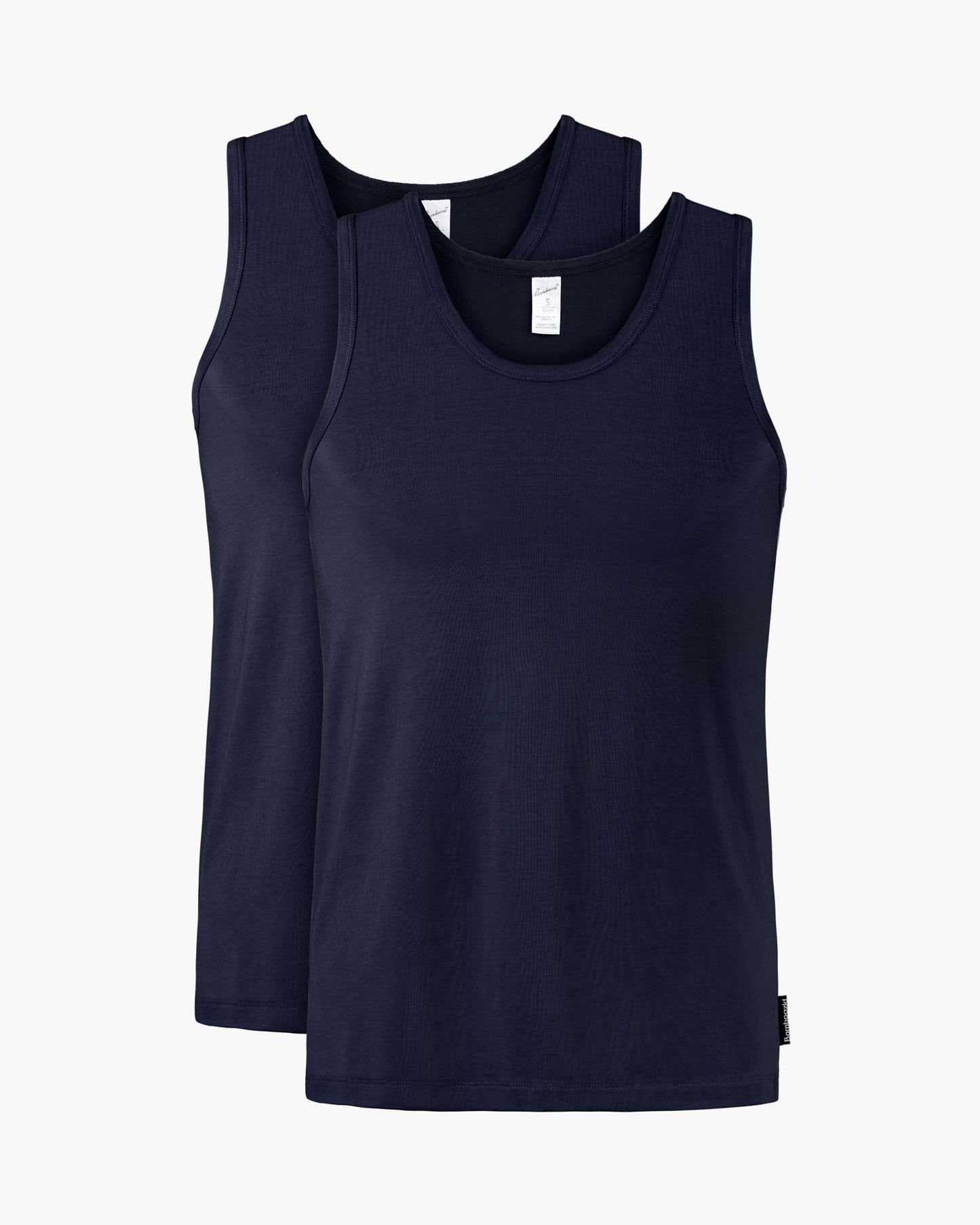 two pack Navy blue singlets