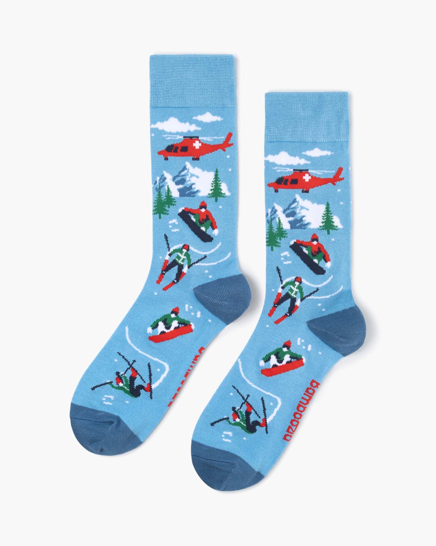 MENS SNOW ESCAPE BAMBOO SOCK