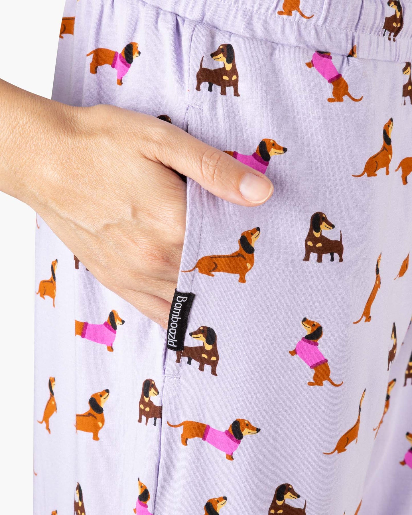 WOMENS DASH DREAMING BAMBOO JERSEY SLEEP PANT