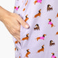 WOMENS DASH DREAMING BAMBOO JERSEY SLEEP SHORT