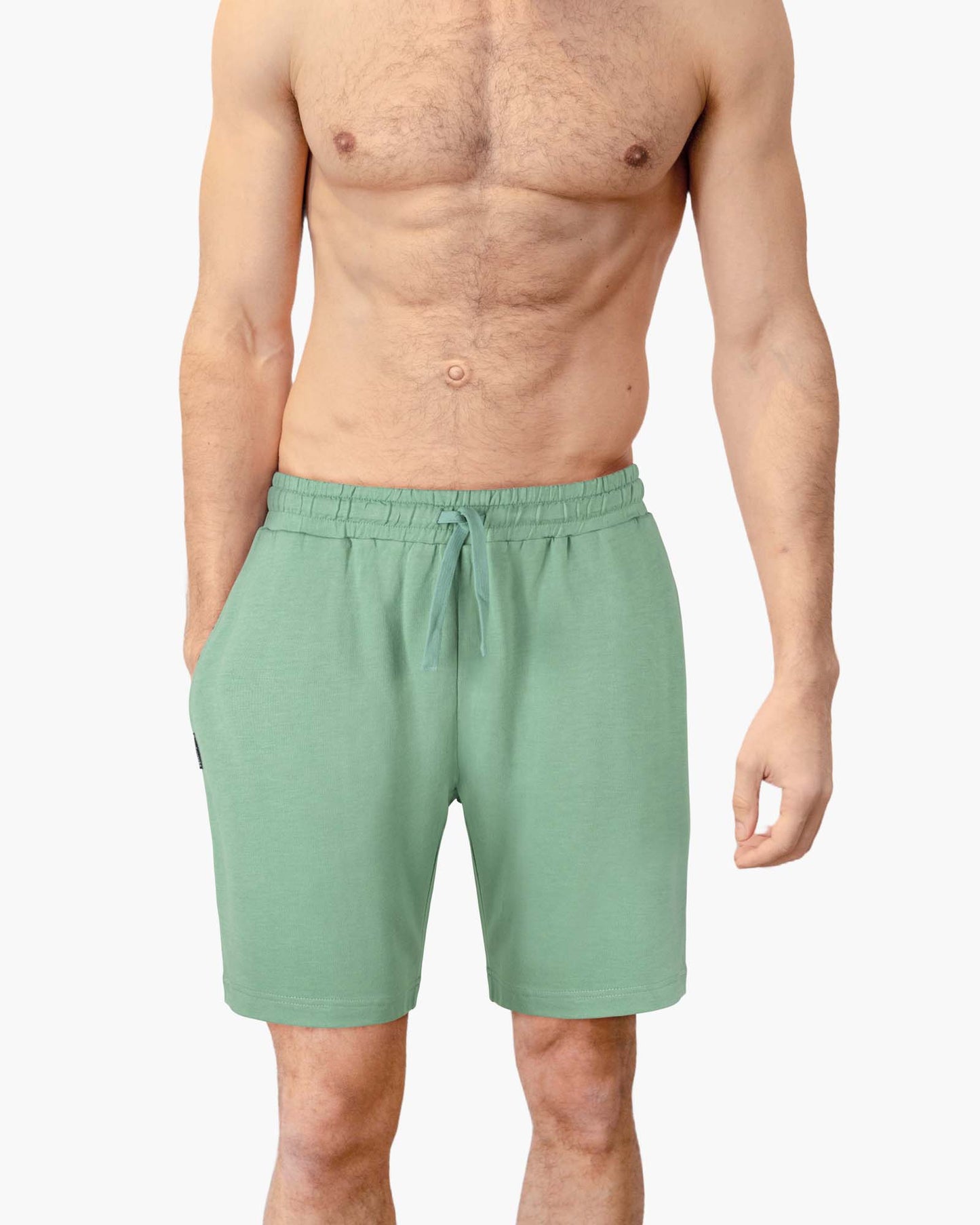 MENS SAGE COMFY BAMBOO JERSEY SLEEP SHORT