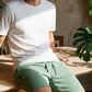 MENS SAGE COMFY BAMBOO JERSEY SLEEP SHORT