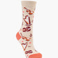 WOMENS SYMPHONY NOTES BAMBOO SOCK