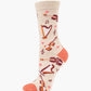 WOMENS SYMPHONY NOTES BAMBOO SOCK