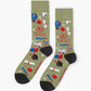MENS TEACHER BAMBOO SOCK