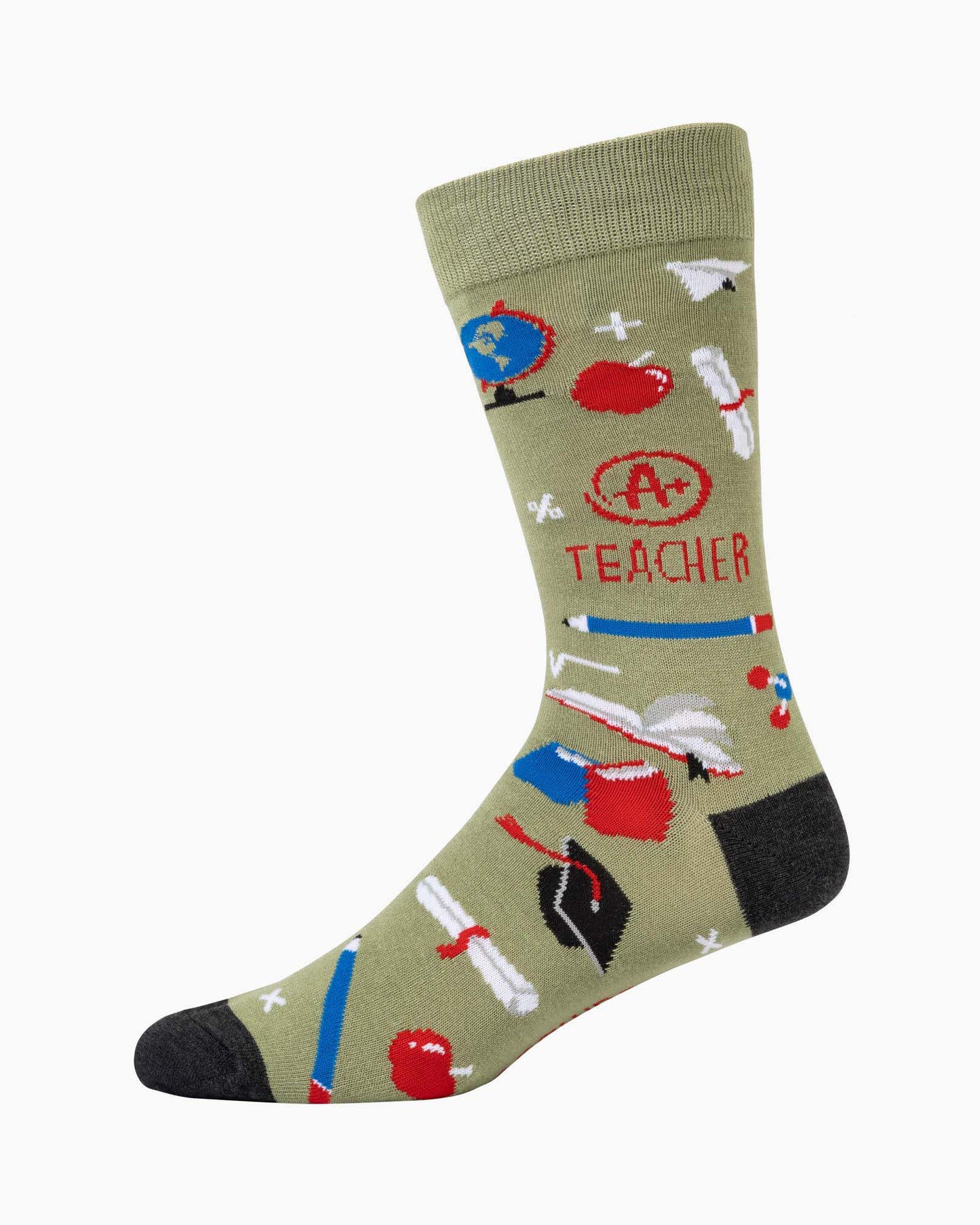MENS TEACHER BAMBOO SOCK