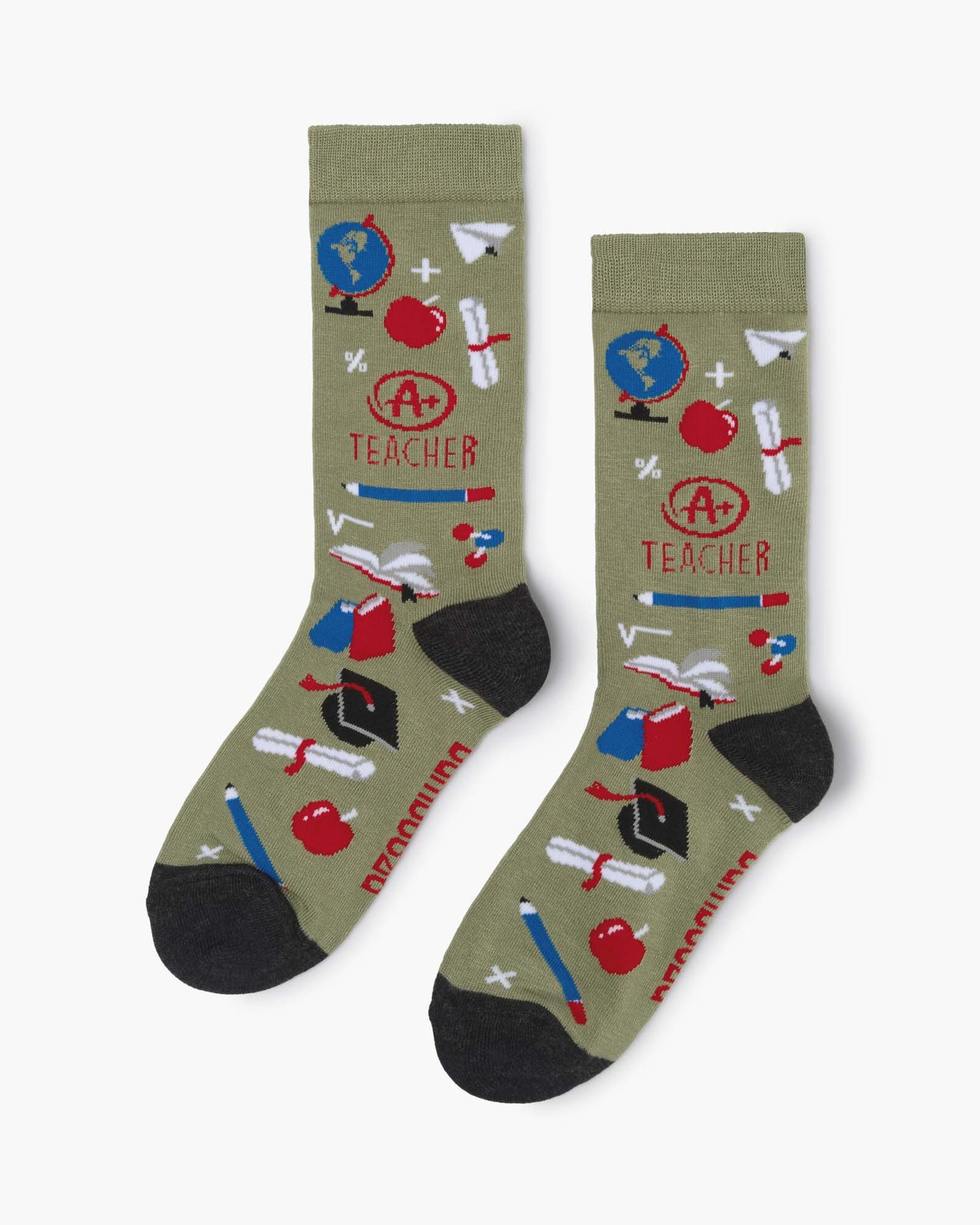 WOMENS TEACHER BAMBOO SOCK