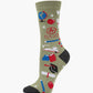 WOMENS TEACHER BAMBOO SOCK