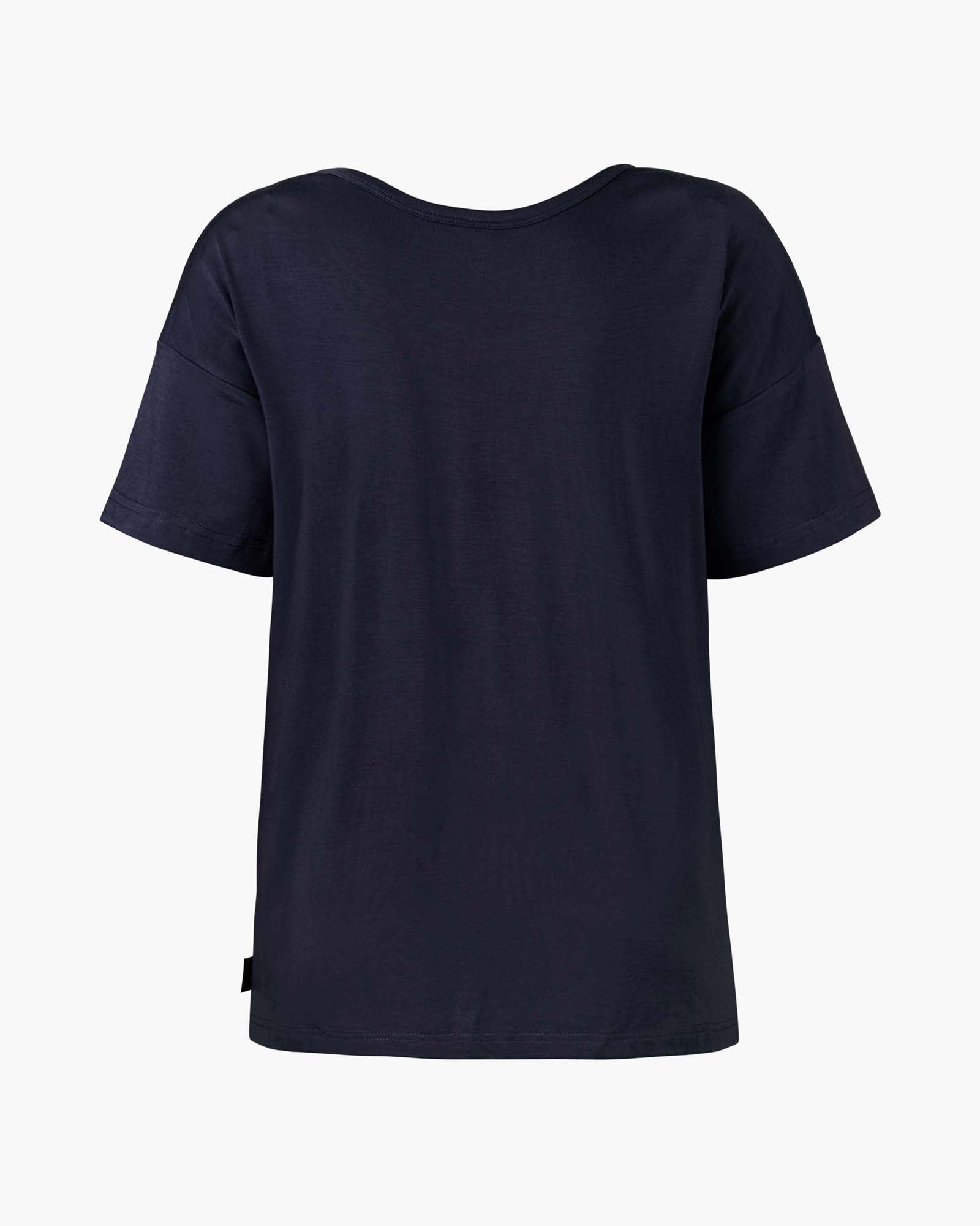 womens navy bamboo sleep tee 